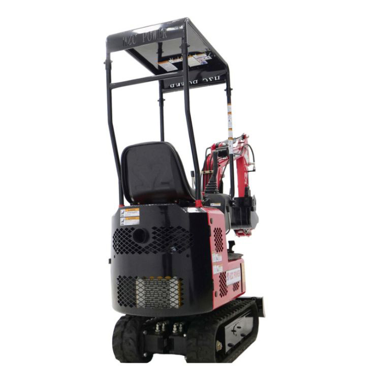 HZC Power Minibagger SBKB765K – Benzin, 866 kg, mit Dach, schmale Ausführung-Neu – Bild 3