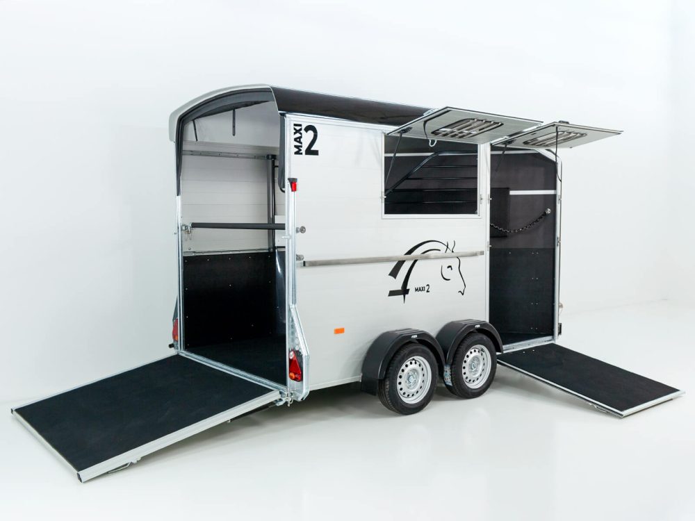 Cheval Liberte Pferdeanhänger MAXI 2|schwarz-Neu – Bild 3