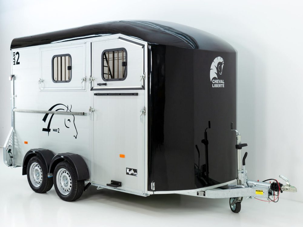 Cheval Liberte Pferdeanhänger MAXI 2|schwarz-Neu – Bild 4