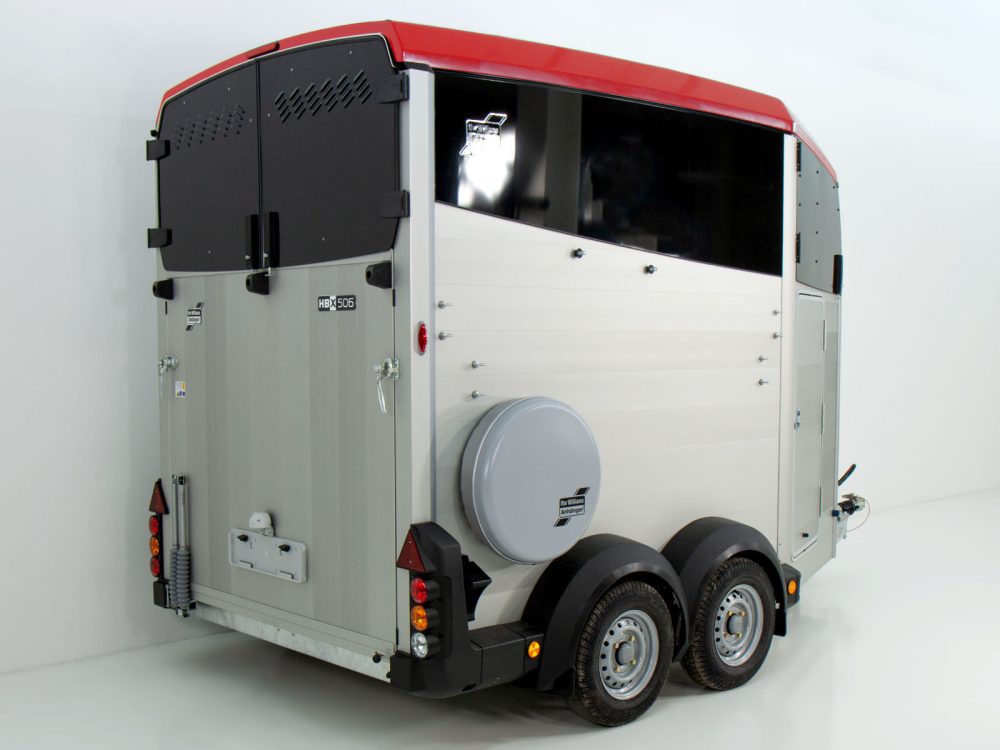Pferdeanhänger Ifor Williams HBX 506|Sattelkammer|neues Modell|rot-Neu – Bild 4