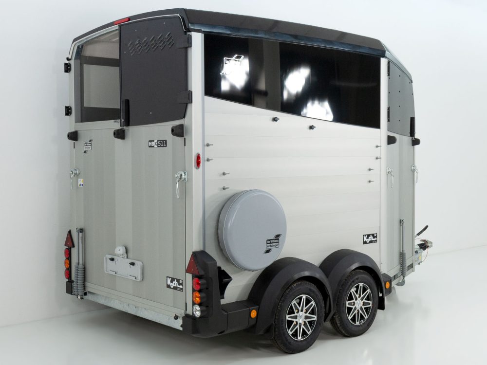 Pferdeanhänger Ifor Williams HBX 511|Frontausstieg|neues Modell|schwarz-Neu – Bild 4