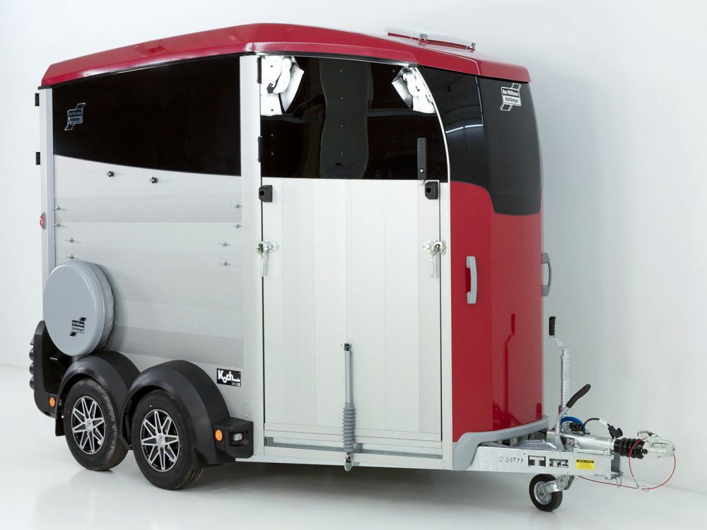 Pferdeanhänger Ifor Williams HBX 511|Frontausstieg|neues Modell|rot-Neu – Bild 4