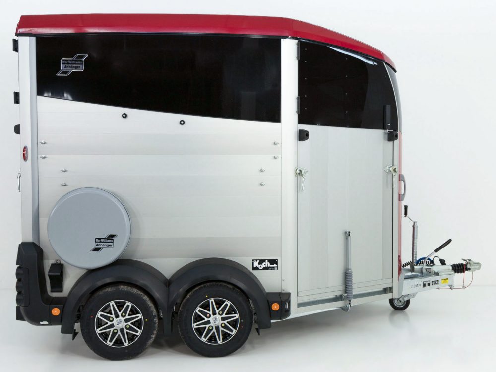 Pferdeanhänger Ifor Williams HBX 511|Frontausstieg|neues Modell|rot-Neu – Bild 5