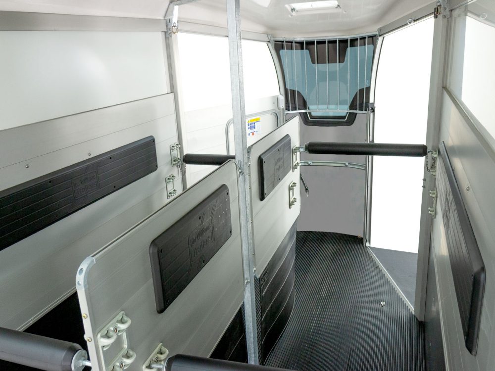 Pferdeanhänger Ifor Williams HBX 511|Frontausstieg|neues Modell|silber-Neu – Bild 6