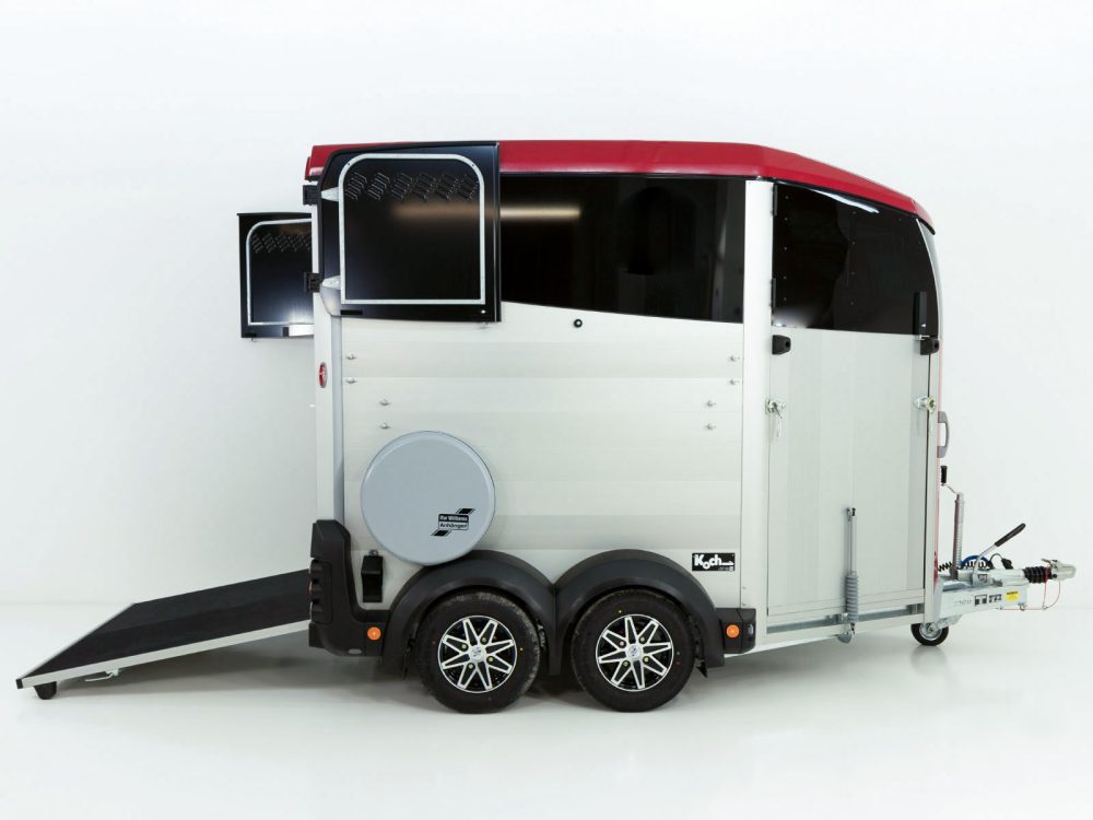 Pferdeanhänger Ifor Williams HBX 511|Frontausstieg|neues Modell|rot-Neu – Bild 6