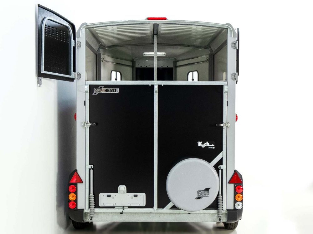 Pferdeanhänger Ifor Williams HB511|Sattelkammer|schwarz-Neu – Bild 6
