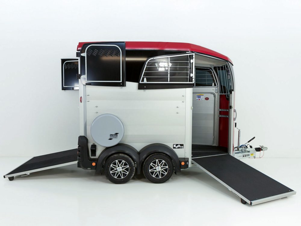 Pferdeanhänger Ifor Williams HBX 511|Frontausstieg|neues Modell|rot-Neu – Bild 7