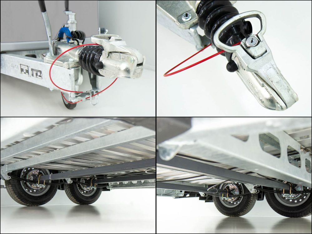 Pferdeanhänger Ifor Williams HBX 511|Frontausstieg|neues Modell|silber-Neu – Bild 8