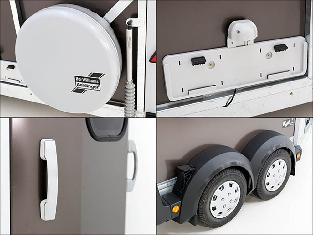 Pferdeanhänger Ifor Williams HB506|Sattelkammer|anthrazit-Neu – Bild 9