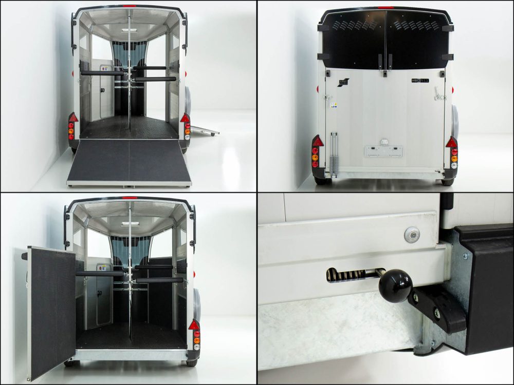 Pferdeanhänger Ifor Williams HBX 511|Frontausstieg|neues Modell|schwarz-Neu – Bild 9