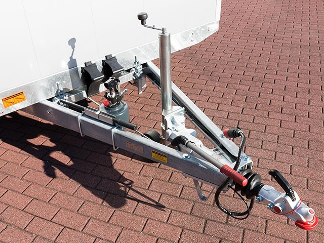 Vezeko Autotrailer Cargo Race Master 230x550cm H210cm 3,5t|E-Winde|silber-Neu – Bild 10