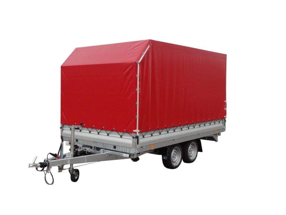 Vezeko Multidreiseitenkipper VMDK35.3|185x350cm 3,5t|Ladefläche kippbar|Hochplane-Neu – Bild 5