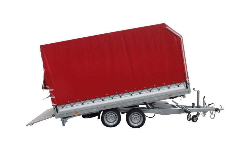 Vezeko Multidreiseitenkipper VMDK35.3|185x350cm 3,5t|Ladefläche kippbar|Hochplane-Neu