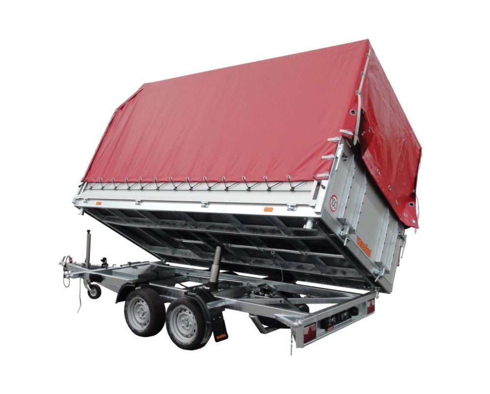 Vezeko Multidreiseitenkipper VMDK35.3|185x350cm 3,5t|Ladefläche kippbar|Hochplane-Neu – Bild 4