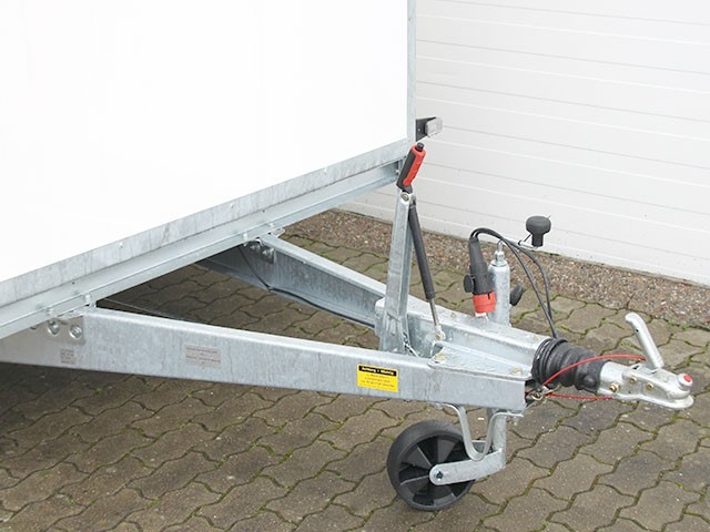 Kofferanhänger BK 200x400cm Höhe:190 2,7t|Rampe|Seitentür-Neu – Bild 9