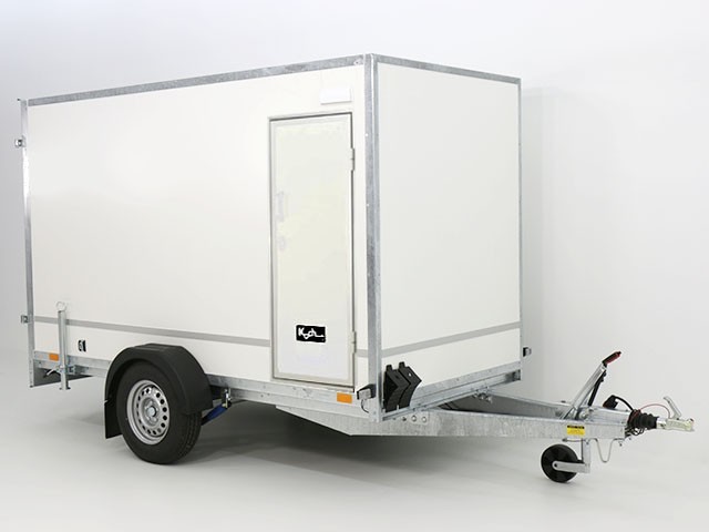 Kofferanhänger BK 146x304cm Höhe:180cm 1,3t|Rampe|Tür-Neu – Bild 2