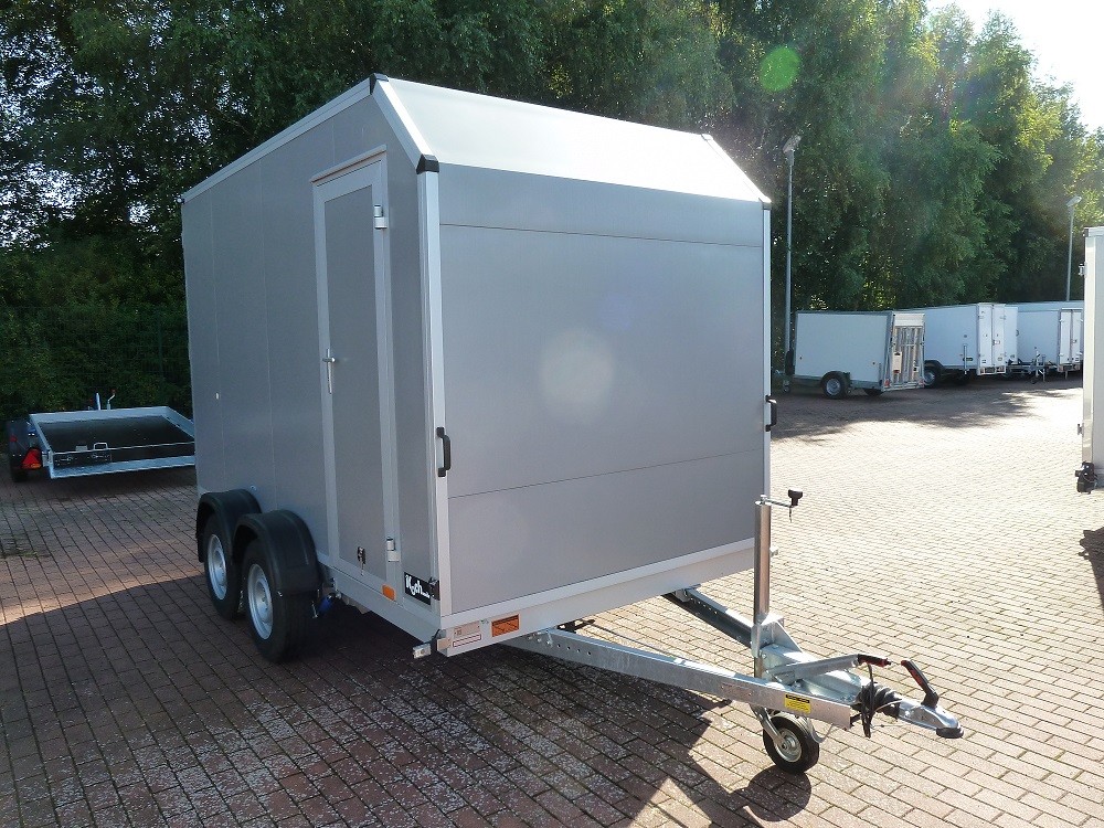 Vezeko Kofferanhänger VK Sandwich Silver 184x355cm Höhe:205cm 2,7t|45°|Tür-Neu – Bild 3