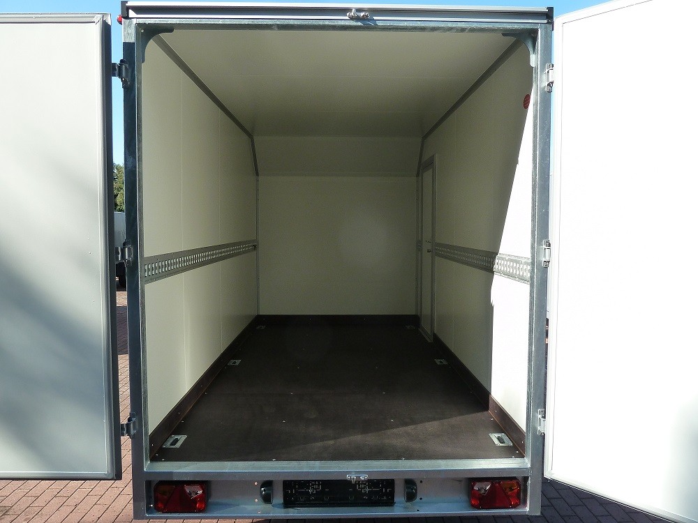 Vezeko Kofferanhänger VK Sandwich Silver 184x355cm Höhe:205cm 2,7t|45°|Tür-Neu – Bild 8