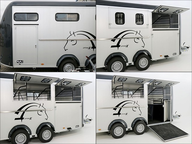 Cheval Liberte Pferdeanhänger Maxi 4| 4 Pferde| Pullman-Fahrwerk| 100km/h| anthrazit-Neu – Bild 13