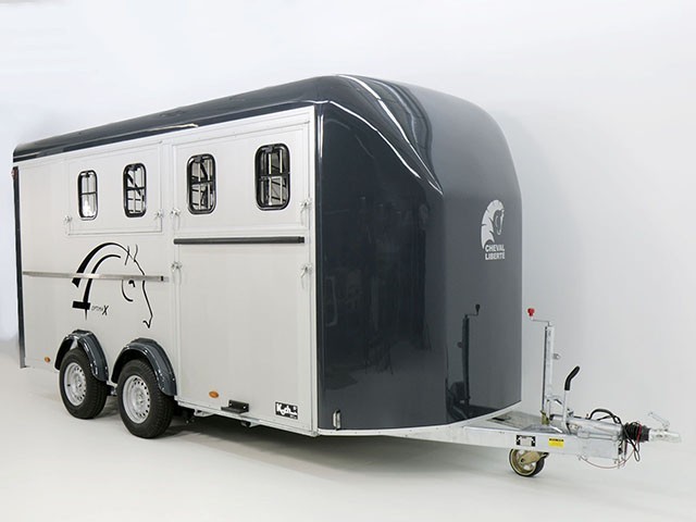 Cheval Liberte Pferdeanhänger Maxi 4| 4 Pferde| Pullman-Fahrwerk| 100km/h| anthrazit-Neu – Bild 2