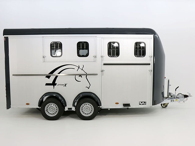 Cheval Liberte Pferdeanhänger Maxi 4| 4 Pferde| Pullman-Fahrwerk| 100km/h| anthrazit-Neu – Bild 3