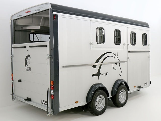 Cheval Liberte Pferdeanhänger Maxi 4| 4 Pferde| Pullman-Fahrwerk| 100km/h| anthrazit-Neu – Bild 4